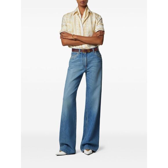 Versace Women's Jeans Blue - Picture 3 of 5